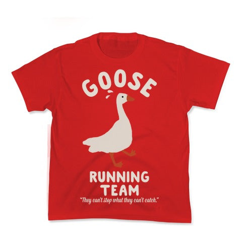 Goose Running Team Kid's Tee